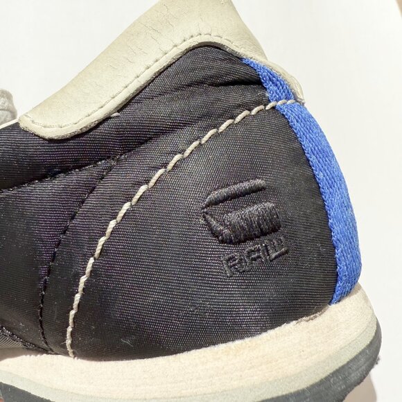 G-Star Black Embroidered Logo Sneakers RARE - Picture 7 of 14